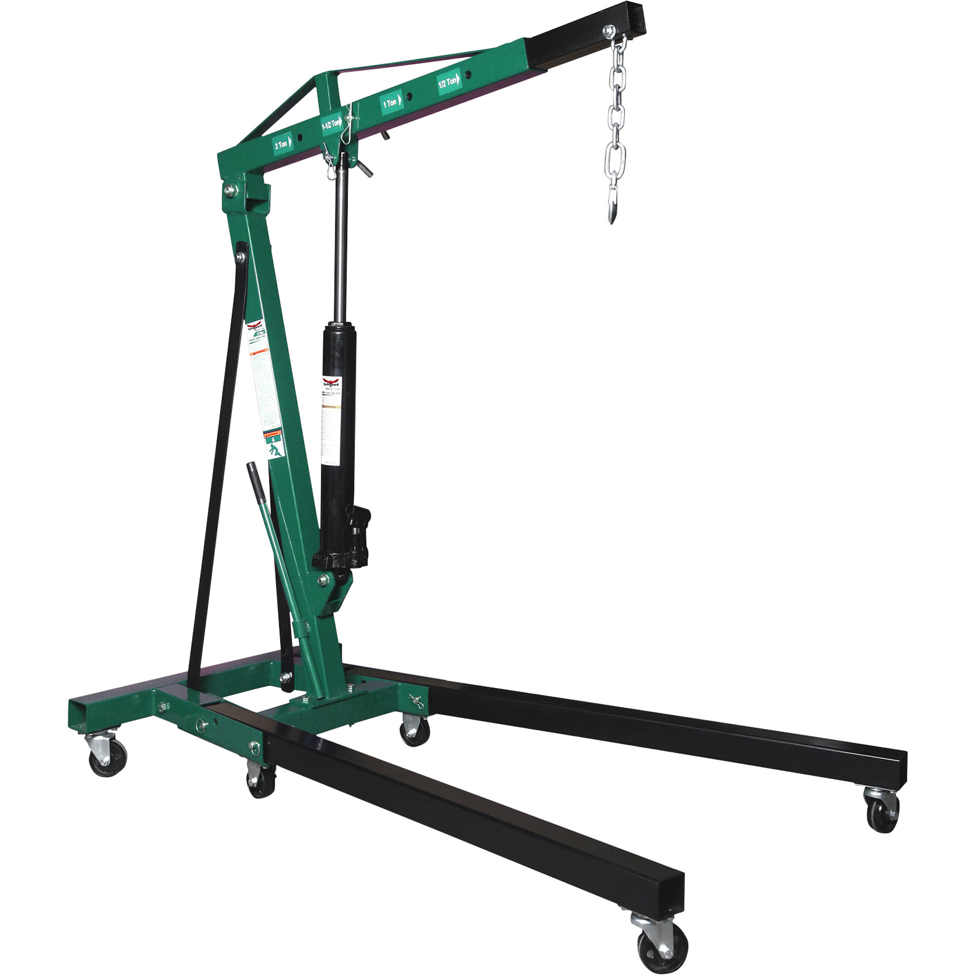 Safeguard 2-Ton Folding Engine Hoist, Model# 67020